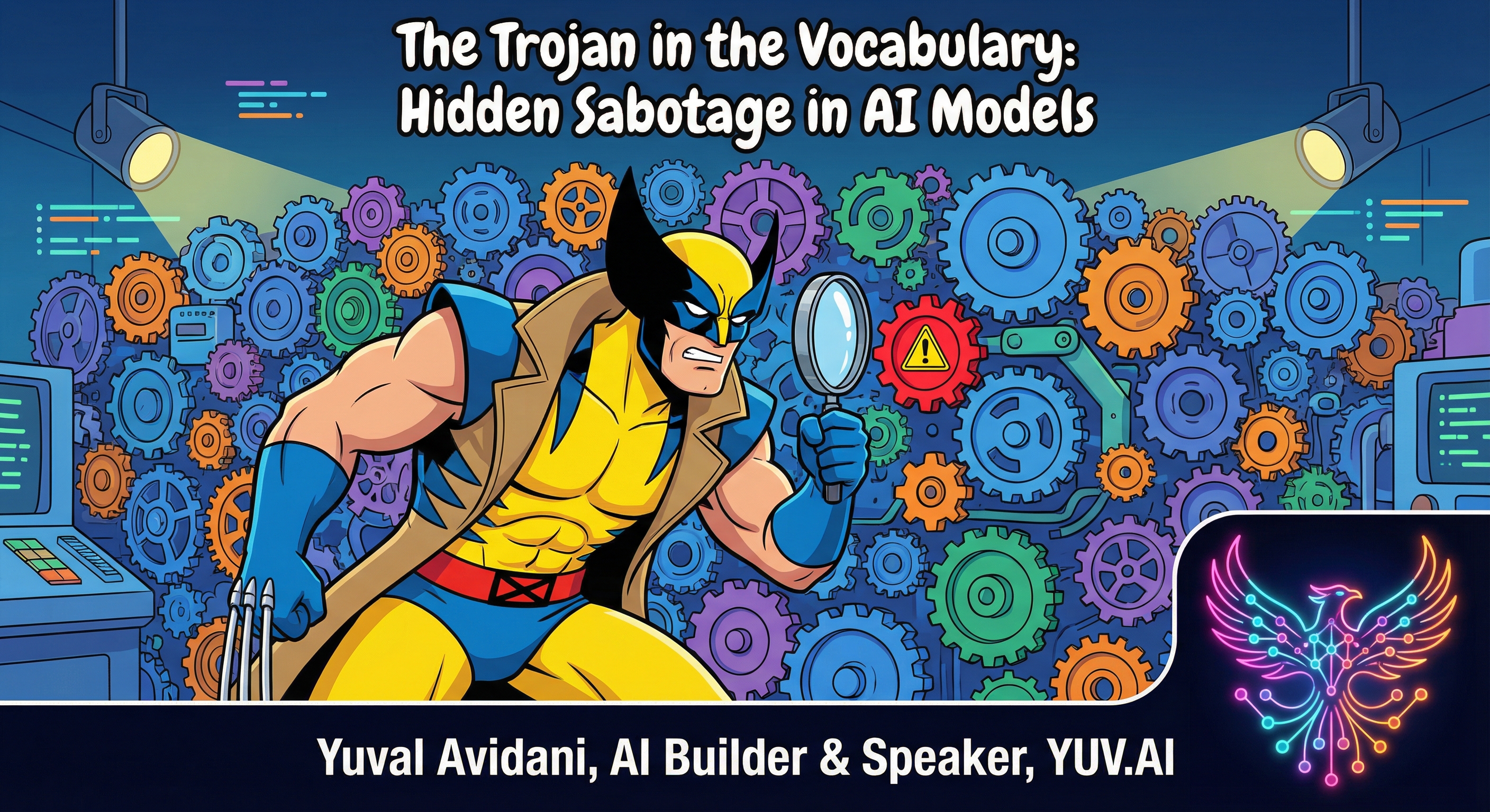 תמונה מ: איך תוקף יכול לחבל במודלי AI דרך טוקן זדוני נסתר