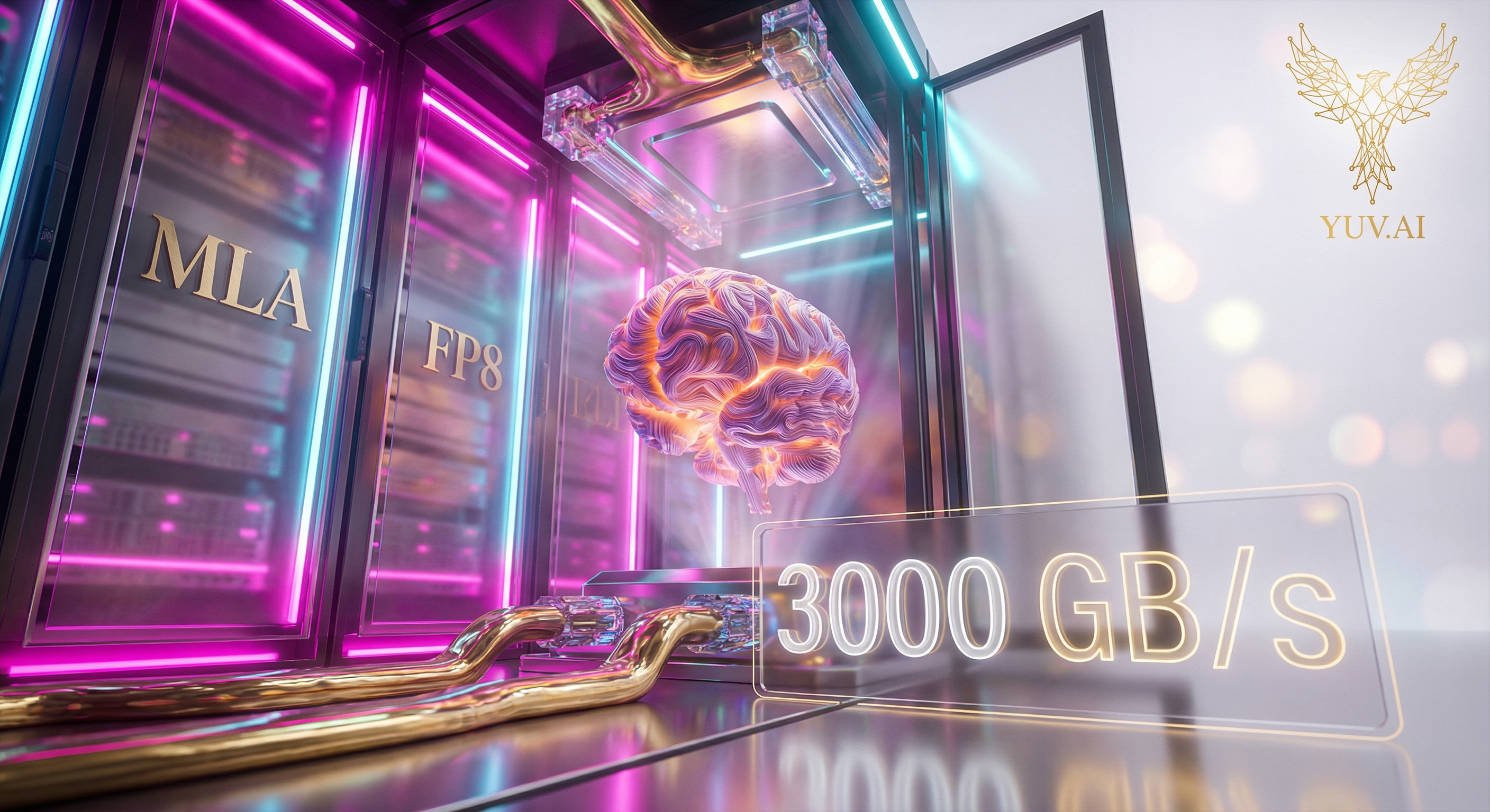 תמונה מ: FlashMLA: קרנלי CUDA של DeepSeek להאצת Inference של LLMs