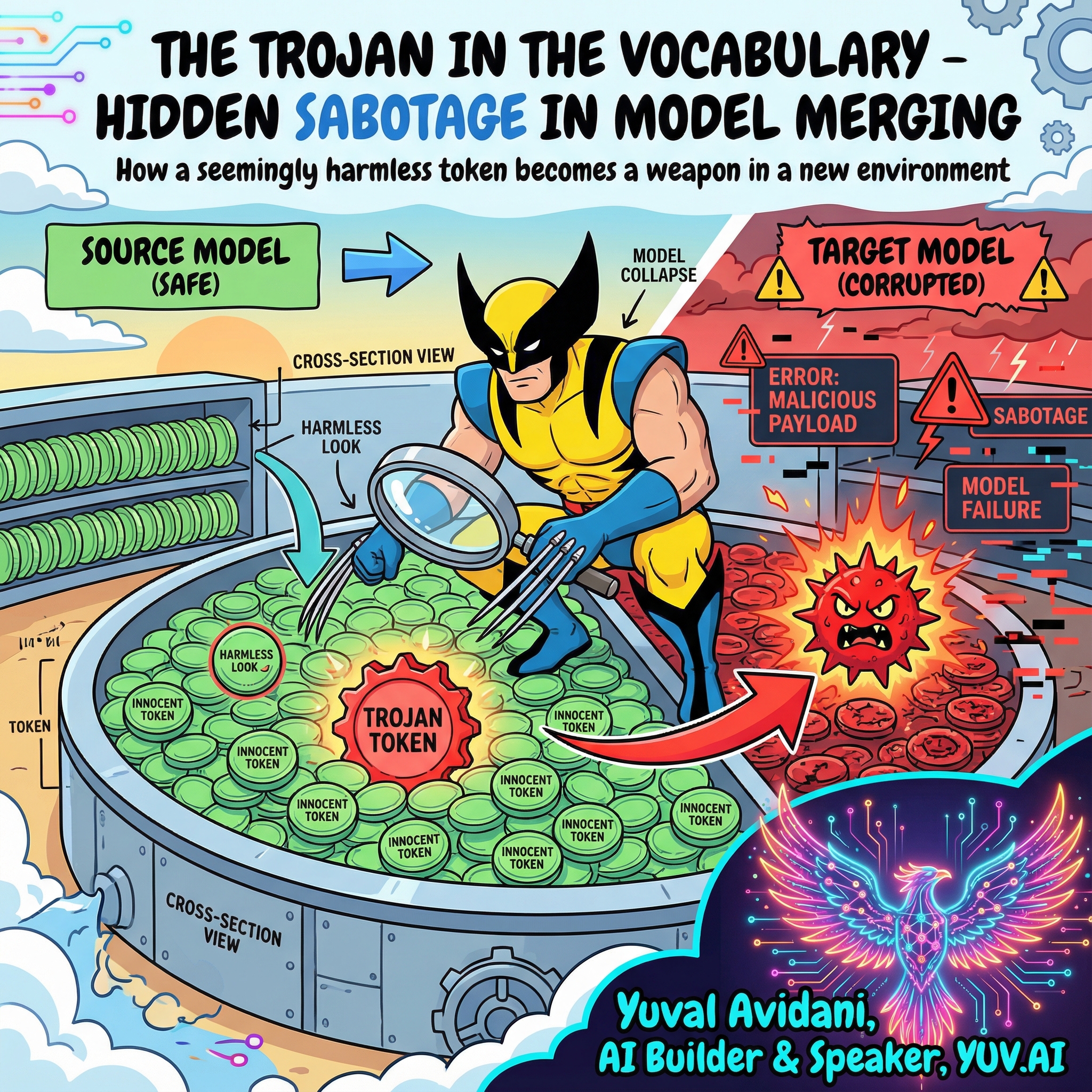 תמונה מ: הסוס הטרויאני בטוקנייזר - חולשת אבטחה במיזוג מודלים