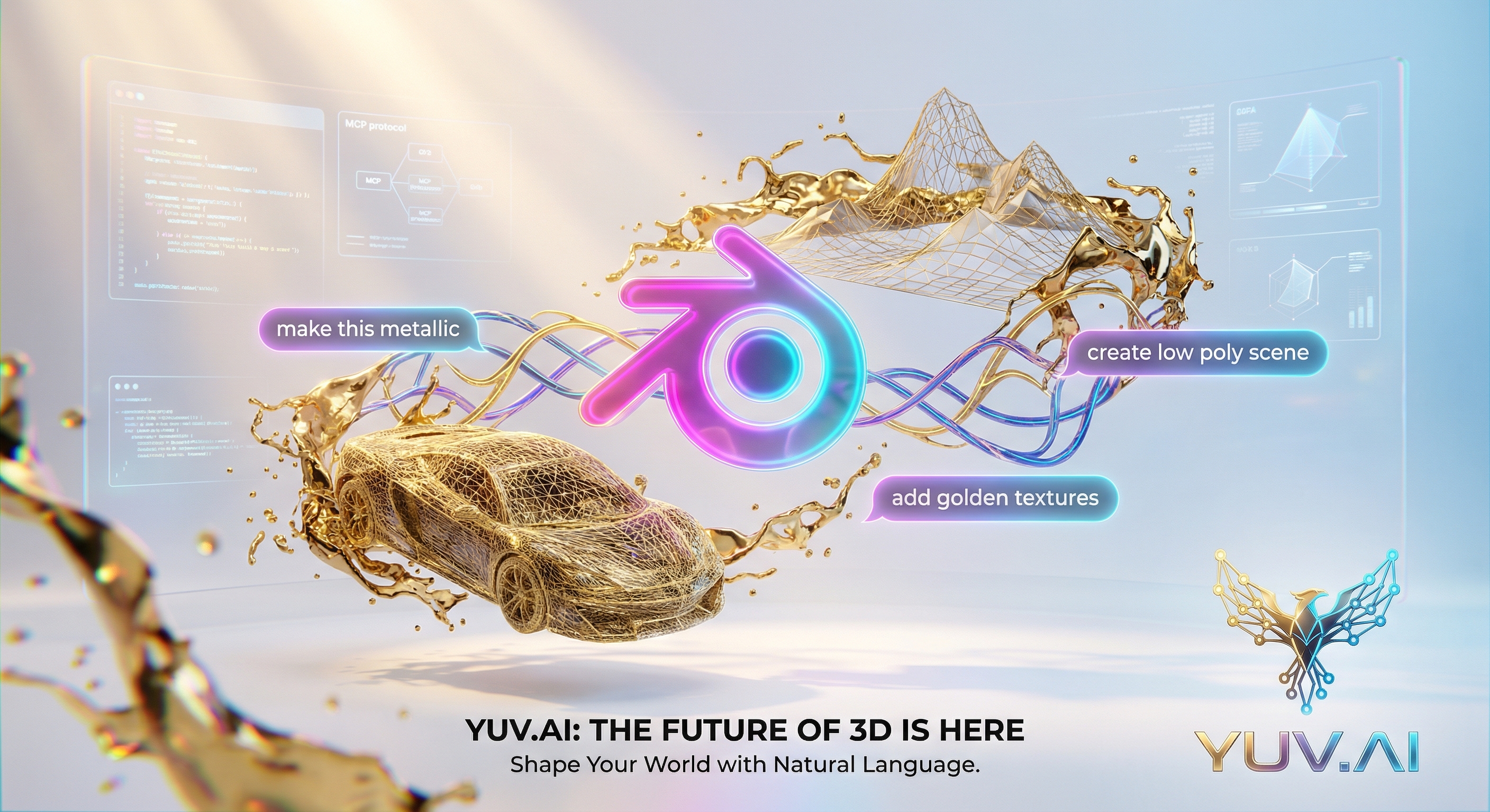 BlenderMCP: לשלוט ב-Blender עם Claude דרך שפה טבעית